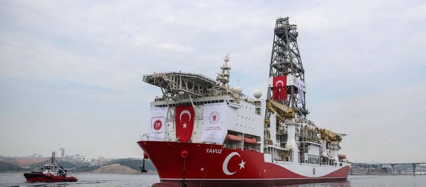 To τουρκικό πλωτό γεωτρύπανο «Γιαβούζ» στο οικόπεδο 7 της κυπριακής ΑΟΖ & που οι Τούρκοι παρουσίασαν στον ΟΗΕ δικό τους!
